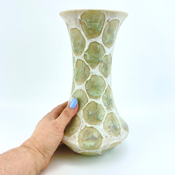 Vintage vase, NC Cameron and sons vase, abstract MCM ceramic vase, made in Japan - Picture 1 of 11